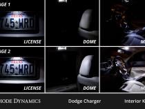 Interior LED Kit for 2006-2010 Dodge Charger, Cool White Stage 2 Diode Dynamics