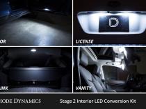 Interior LED Kit for 2003-2009 Toyota 4Runner, Cool White Stage 1 Diode Dynamics