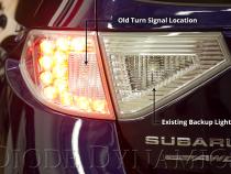 2008-2014 Subaru WRX/STi Hatchback Tail as Turn +Backup Module (USDM) Stage 2 Diode Dynamics