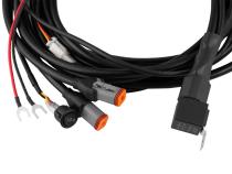 Heavy Duty Dual Output 3-way 4-pin Wiring Harness