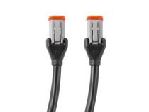 Heavy Duty Dual Output 3-way 4-pin Wiring Harness