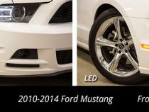 Mustang 2010 LED Sidemarkers Smoked Set Diode Dynamics