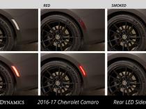 LED Sidemarkers for 2016-2021 Chevrolet Camaro, Smoked (set)