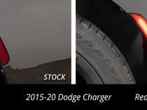 LED Sidemarkers for 2015-2021 Dodge Charger, Clear (set)