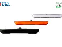 LED Sidemarkers for 20-21 Sierra 2500/3500 HD Clear Set Diode Dynamics