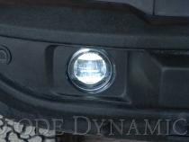 Elite Series Fog Lamps for 2010-2018 Acura RDX Pair Cool White 6000K Diode Dynamics