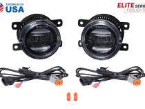 Elite Series Fog Lamps for 2015-2017 Subaru WRX STi Pair Yellow 3000K Diode Dynamics