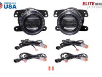 Elite Series Fog Lamps for 2005-2010 Chrysler 300 Pair Cool White 6000K Diode Dynamics