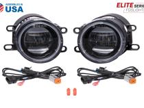 Elite Series Fog Lamps for 2009-2016 Toyota Corolla Pair Yellow 3000K Diode Dynamics
