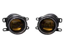 Elite Series Fog Lamps for 2011-2013 Lexus CT200h Pair Yellow 3000K Diode Dynamics