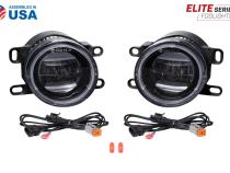 Elite Series Fog Lamps for 2011-2013 Lexus IS350 Pair Yellow 3000K Diode Dynamics