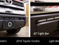 SS30 Stealth Lightbar Kit for 2014-2021 Toyota Tundra, White Driving