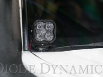 SS3 LED Ditch Light Kit for 2016-2021 Toyota Tacoma, Sport White Combo Diode Dynamics