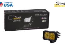 Stage Series 2 Inch LED Pod, Sport Yellow Driving Standard ABL Each