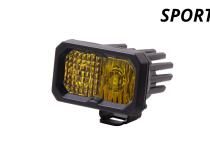 Stage Series 2 Inch LED Pod, Sport Yellow Combo Standard ABL Each