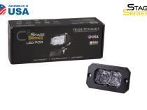 Stage Series 2 Inch LED Pod, Sport White Flood Flush ABL Each