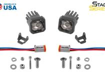 Stage Series C1 LED Pod Sport White Wide Standard RBL Pair Diode Dynamics
