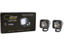 Stage Series C1 LED Pod Sport White Spot Standard ABL Pair Diode Dynamics