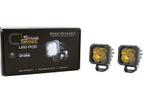 Stage Series C1 LED Pod Sport Yellow Spot Standard ABL Pair Diode Dynamics