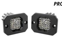 Stage Series C1 LED Pod Pro White Flood Flush RBL Pair Diode Dynamics