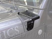 SS3 Cowl LED Bracket Kit for 2018-2021 Jeep JL Wrangler/Gladiator, Yellow Sport