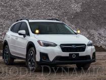 SS3 LED Ditch Light Kit for 2018-2021 Subaru Crosstrek, Sport Yellow Combo Diode Dynamics