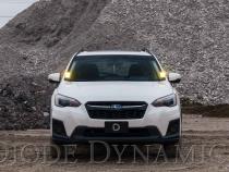 Stage Series 2in LED Ditch Light Kit for 2018-2021 Subaru Crosstrek, Pro Yellow Combo