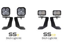 Stage Series 2in LED Ditch Light Kit for 2018-2021 Subaru Crosstrek, Pro Yellow Combo