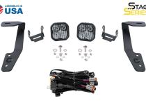Stage Series 2in LED Ditch Light Kit for 2018-2021 Subaru Crosstrek, Pro Yellow Combo
