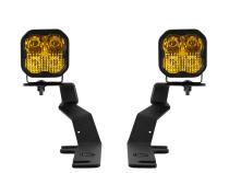 SS3 LED Ditch Light Kit for 2015-2020 Ford F-150 Sport Yellow Combo Diode Dynamics