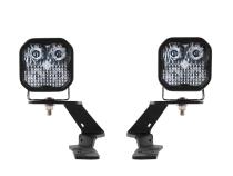 SS3 LED Ditch Light Kit for 2019-2021 Ford Ranger, Pro White Combo Diode Dynamics