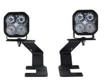 SS3 LED Ditch Light Kit for 2015-2021 Chevrolet Colorado, Sport White Combo Diode Dynamics