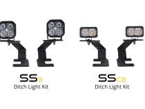 SS3 LED Ditch Light Kit for 2015-2021 GMC Canyon, Sport White Combo Diode Dynamics