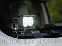 SS3 LED Ditch Light Kit for 2015-2021 GMC Canyon, Sport White Combo Diode Dynamics