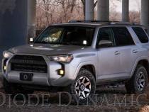 Stage Series 2in LED Ditch Light Kit for 2010-2021 Toyota 4Runner Sport White Combo Diode Dynamics