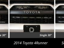 SS30 Stealth Lightbar Brackets for 2014-2019 Toyota 4Runner Diode Dynamics