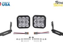 SS5 LED Pod Sport White Flood Pair Diode Dynamics