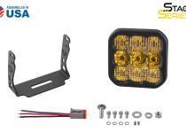 SS5 LED Pod Sport Yellow Spot Single Diode Dynamics