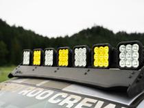 SS5 Sport Universal CrossLink 7-Pod Lightbar Yellow Combo Diode Dynamics