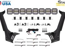 Stage Series Windshield Bracket Kit for 2018-Present Jeep Wrangler JL Diode Dynamics