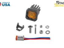 Stage Series C1 LED Pod Yellow SAE Fog Standard ABL Each Diode Dynamics