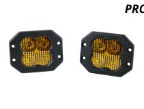 SS3 Pro ABL Yellow Flood Flush Pair Diode Dynamics