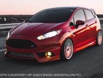 SS3 LED Fog Light Kit for 2014-2019 Ford Fiesta ST White SAE Fog Sport w/ Backlight Diode Dynamics
