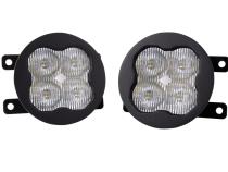 SS3 LED Fog Light Kit for 2005-2007 Ford Freestyle White SAE Fog Sport w/ Backlight Diode Dynamics