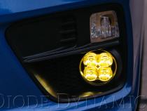 SS3 LED Fog Light Kit for 2013-2015 Honda Accord Yellow SAE Fog Pro w/ Backlight Diode Dynamics