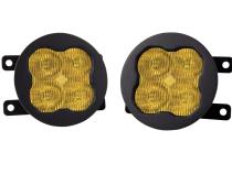 SS3 LED Fog Light Kit for 2017-2019 Nissan Titan Yellow SAE Fog Pro w/ Backlight Diode Dynamics