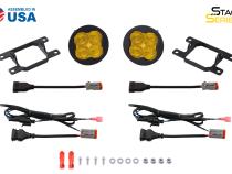 SS3 LED Fog Light Kit for 2014-2018 Subaru Forester White SAE Fog Max w/ Backlight Diode Dynamics
