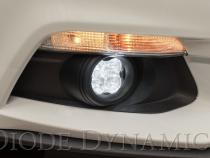 SS3 LED Fog Light Kit for 2015-2017 Ford Mustang Yellow SAE Fog Max w/ Backlight Diode Dynamics
