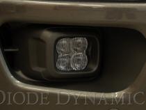 SS3 LED Fog Light Kit for 2019-2021 Ford Ranger Yellow SAE Fog Sport w/ Backlight Diode Dynamics