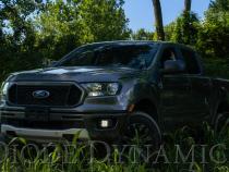 SS3 LED Fog Light Kit for 2019-2021 Ford Ranger White SAE Fog Max w/ Backlight Diode Dynamics